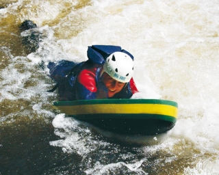  At the heart of the rapids 